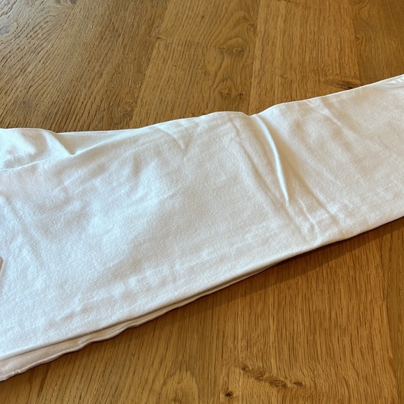 Uniqlo White Cotton Jeans - 36" Waist / 31" Inseam - Picture 7 of 12